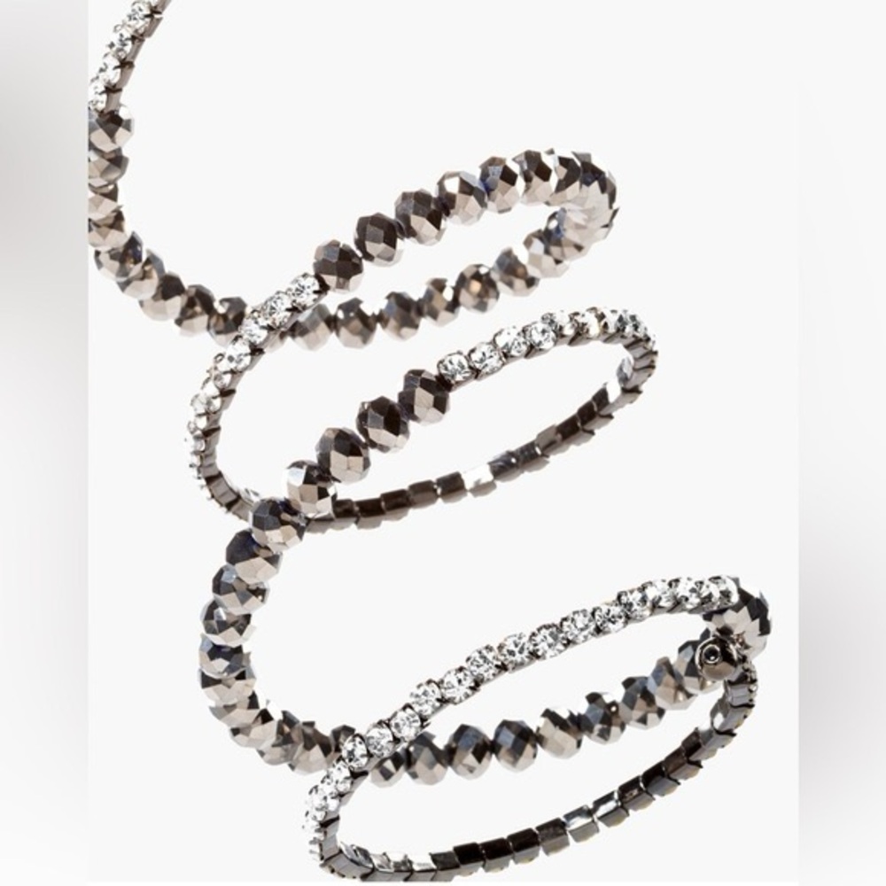 Chico's Pittman Coil Bracelet and Stori Hoops. - Picture 6 of 7